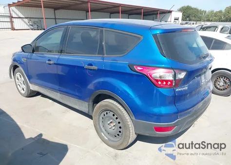 2018 Ford Escape S z USA, uszkodzony, nr VIN 1FMCU0F7XJUD58704